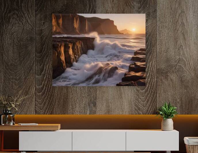Golden Horizon – Sunsets & Sunrises Wall Art Collection 32 by Aura Gallery