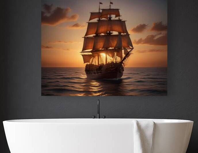 Golden Horizon – Sunsets & Sunrises Wall Art Collection 34 by Aura Gallery