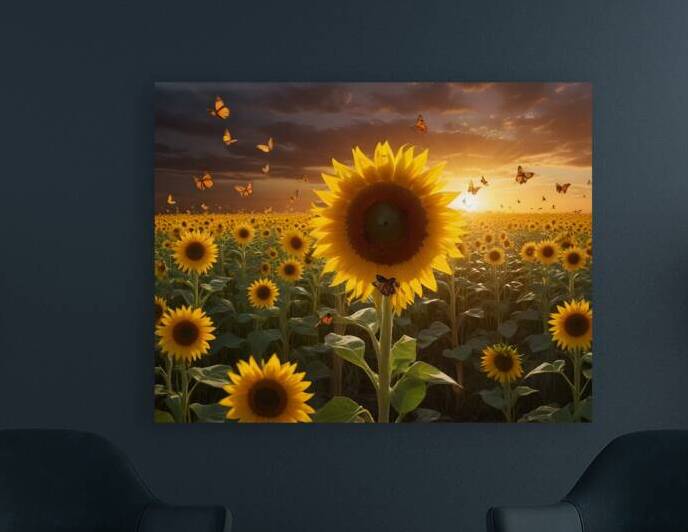 Golden Horizon – Sunsets & Sunrises Wall Art Collection 55 by Aura Gallery