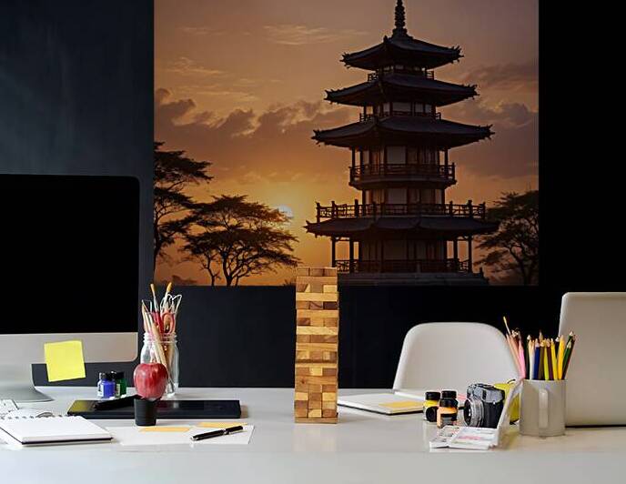 Golden Horizon – Sunsets & Sunrises Wall Art Collection 66 by Aura Gallery