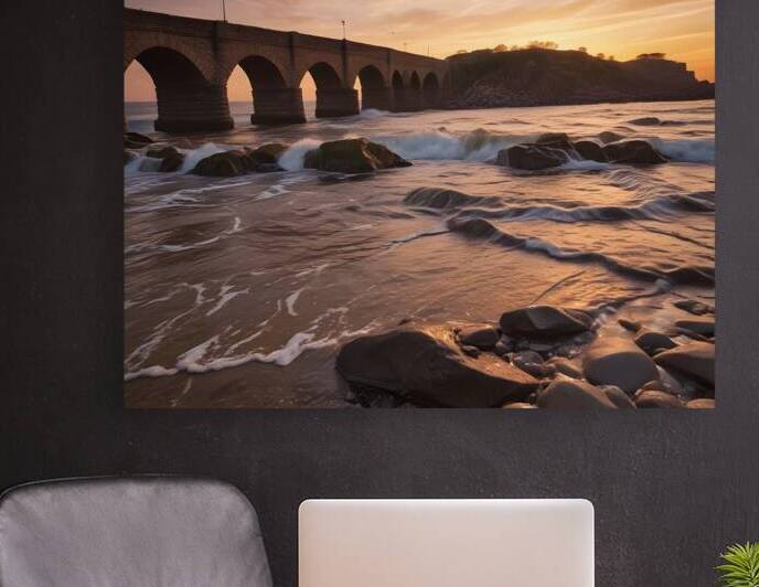 Golden Horizon – Sunsets & Sunrises Wall Art Collection 17 by Aura Gallery