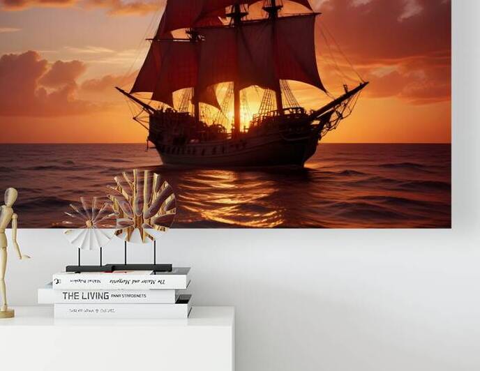 Golden Horizon – Sunsets & Sunrises Wall Art Collection 10 by Aura Gallery