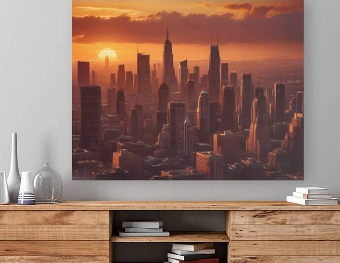 Golden Horizon – Sunsets & Sunrises Wall Art Collection 39 by Aura Gallery