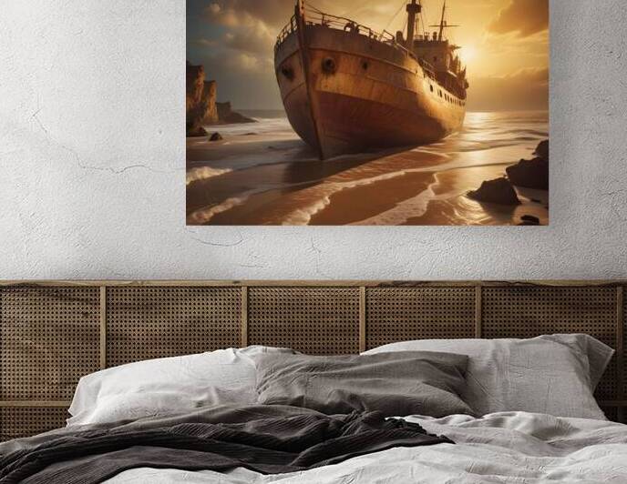 Golden Horizon – Sunsets & Sunrises Wall Art Collection 65 by Aura Gallery