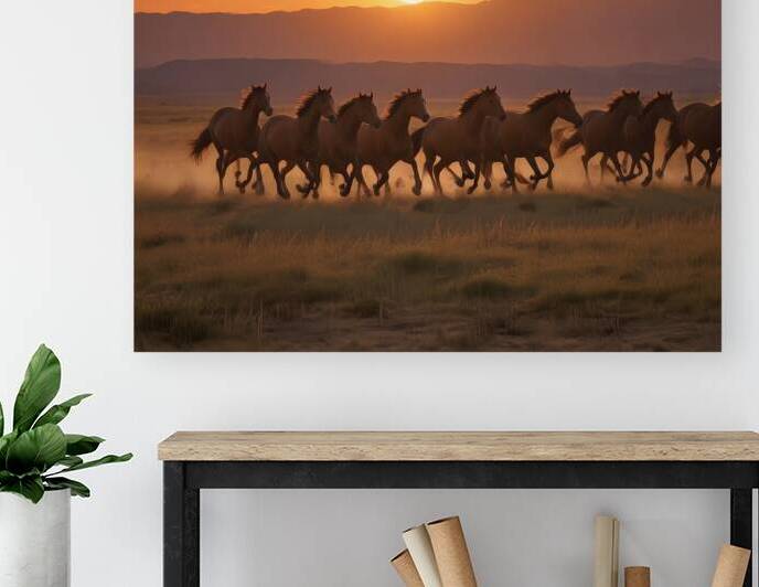 Golden Horizon – Sunsets & Sunrises Wall Art Collection 28 by Aura Gallery