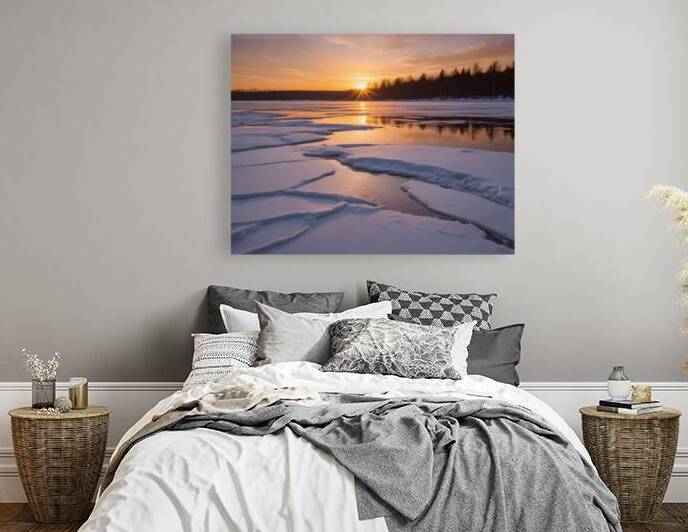 Golden Horizon – Sunsets & Sunrises Wall Art Collection 66 by Aura Gallery