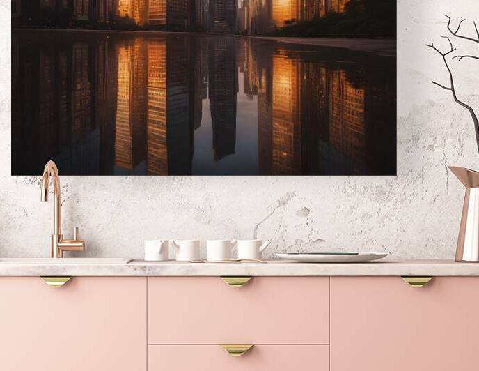 Golden Horizon – Sunsets & Sunrises Wall Art Collection 72 by Aura Gallery