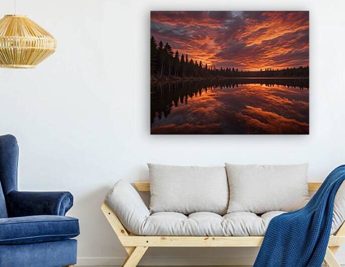 Golden Horizon – Sunsets & Sunrises Wall Art Collection 7 by Aura Gallery