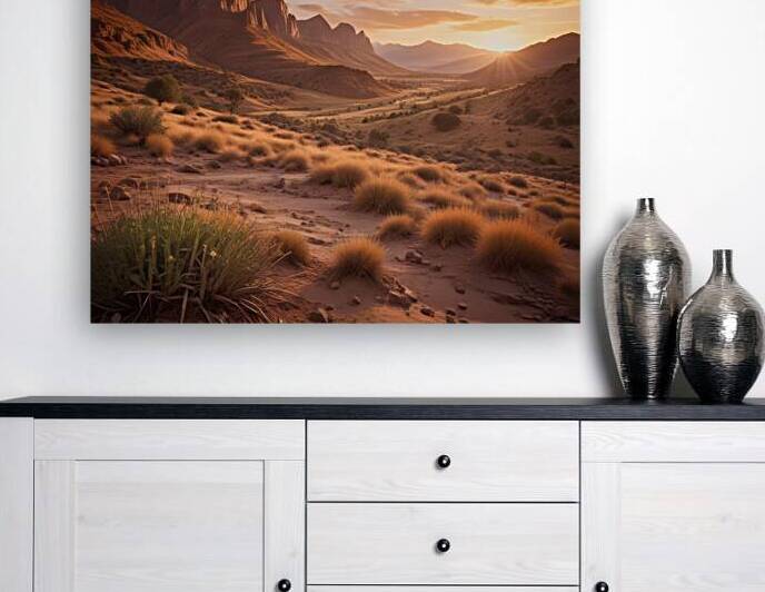 Golden Horizon – Sunsets & Sunrises Wall Art Collection 70 by Aura Gallery