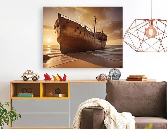 Golden Horizon – Sunsets & Sunrises Wall Art Collection 25 by Aura Gallery