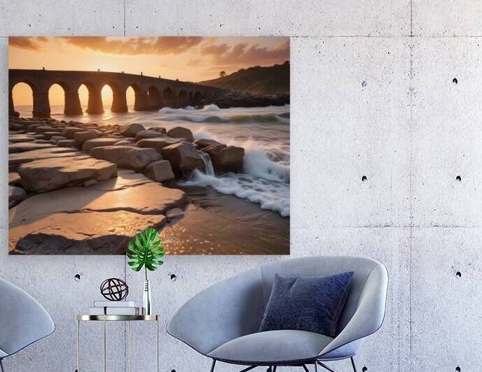 Golden Horizon – Sunsets & Sunrises Wall Art Collection 12 by Aura Gallery