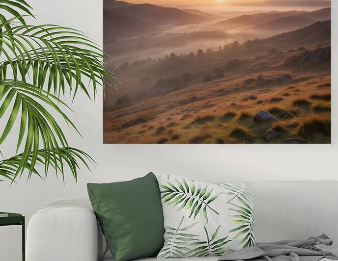 Golden Horizon – Sunsets & Sunrises Wall Art Collection 54 by Aura Gallery