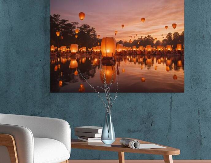 Golden Horizon – Sunsets & Sunrises Wall Art Collection 60 by Aura Gallery