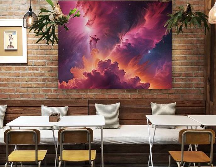 Cosmic Realms 15 by Aura Gallery