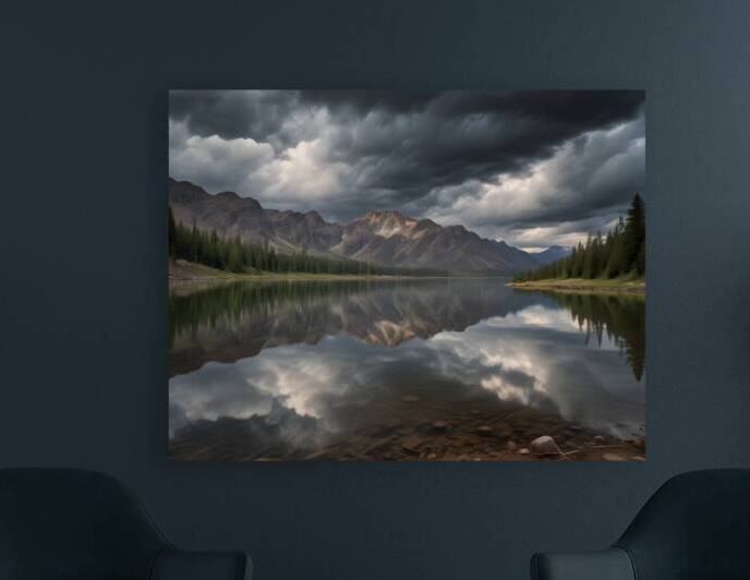 Mountain Landscape Wall Art Print 73 Reproduction