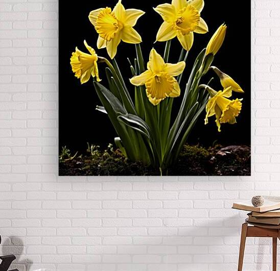  Artistic Botanical Flower Collection – Rose Sunflower and Yellow Bloom Illustrations 16 by Aura Gallery
