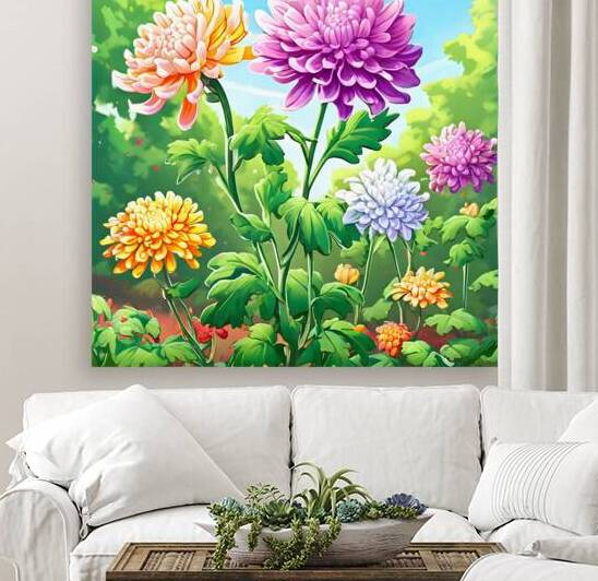  Artistic Botanical Flower Collection – Rose Sunflower and Yellow Bloom Illustrations 30 by Aura Gallery