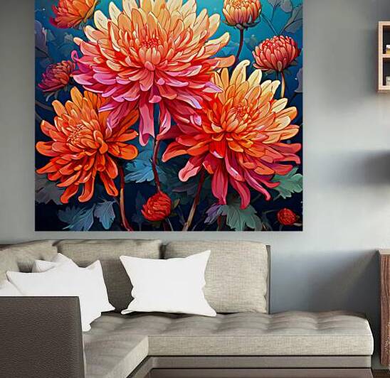  Artistic Botanical Flower Collection – Rose Sunflower and Yellow Bloom Illustrations 37 by Aura Gallery