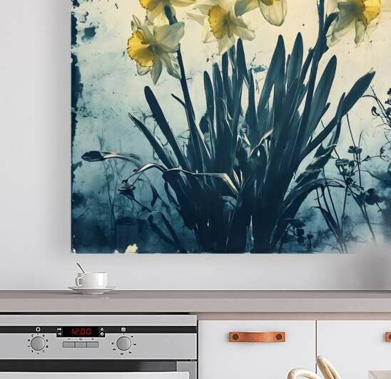  Artistic Botanical Flower Collection – Rose Sunflower and Yellow Bloom Illustrations 56 by Aura Gallery