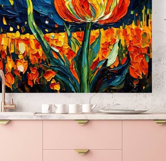  Artistic Botanical Flower Collection – Rose Sunflower and Yellow Bloom Illustrations 15 by Aura Gallery