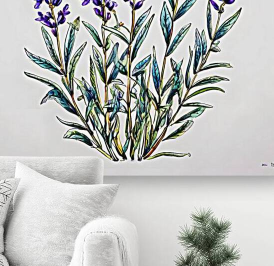  Artistic Botanical Flower Collection – Rose Sunflower and Yellow Bloom Illustrations 35 by Aura Gallery