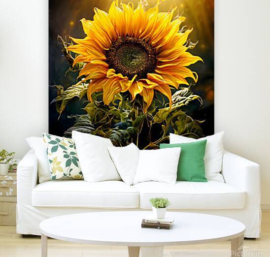  Artistic Botanical Flower Collection – Rose Sunflower and Yellow Bloom Illustrations 49 by Aura Gallery