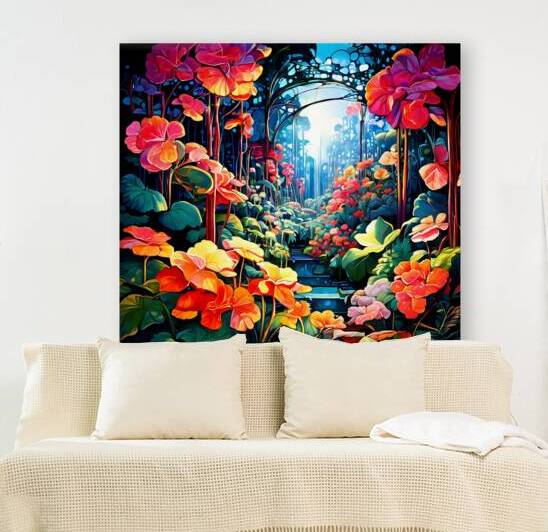  Artistic Botanical Flower Collection – Rose Sunflower and Yellow Bloom Illustrations 30 by Aura Gallery
