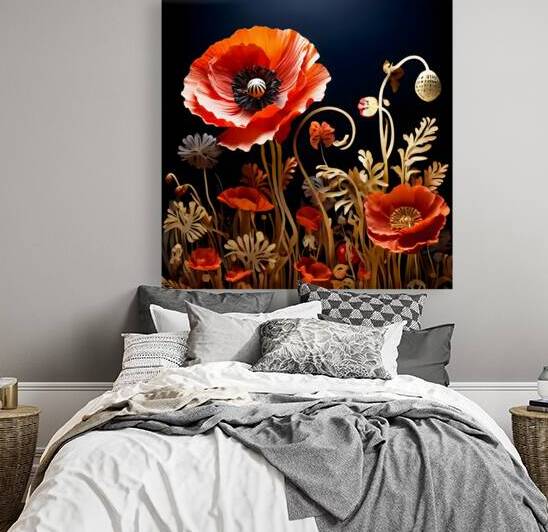  Artistic Botanical Flower Collection – Rose Sunflower and Yellow Bloom Illustrations 9 by Aura Gallery