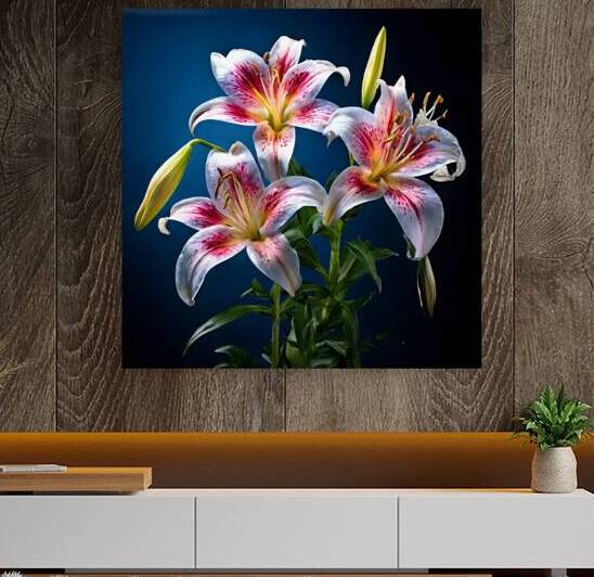  Artistic Botanical Flower Collection – Rose Sunflower and Yellow Bloom Illustrations 34 by Aura Gallery