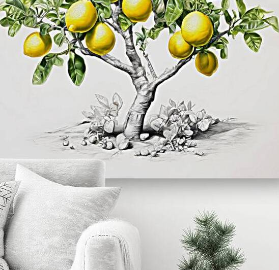  Artistic Botanical Flower Collection – Rose Sunflower and Yellow Bloom Illustrations 71 by Aura Gallery