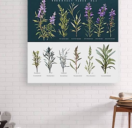  Artistic Botanical Flower Collection – Rose Sunflower and Yellow Bloom Illustrations 33 by Aura Gallery