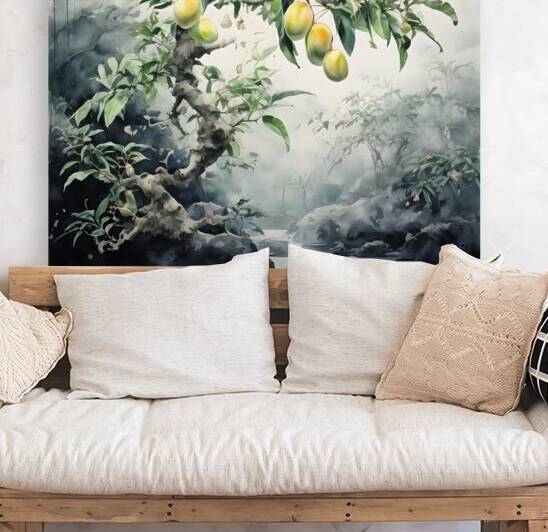  Artistic Botanical Flower Collection – Rose Sunflower and Yellow Bloom Illustrations 13 by Aura Gallery