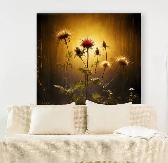  Artistic Botanical Flower Collection – Rose Sunflower and Yellow Bloom Illustrations 71 by Aura Gallery