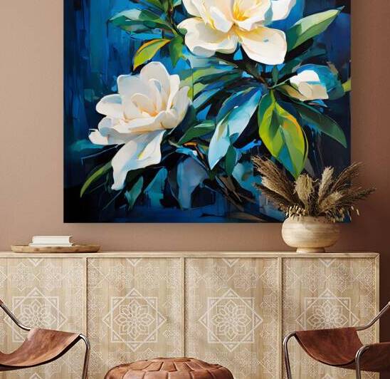  Artistic Botanical Flower Collection – Rose Sunflower and Yellow Bloom Illustrations 53 by Aura Gallery