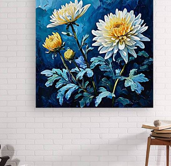  Artistic Botanical Flower Collection – Rose Sunflower and Yellow Bloom Illustrations 75 by Aura Gallery