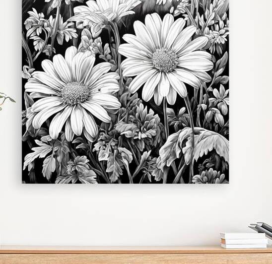  Artistic Botanical Flower Collection – Rose Sunflower and Yellow Bloom Illustrations 14 by Aura Gallery