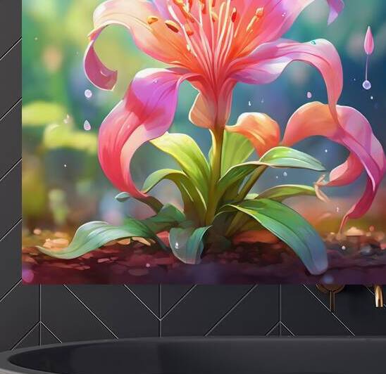  Artistic Botanical Flower Collection – Rose Sunflower and Yellow Bloom Illustrations 35 by Aura Gallery