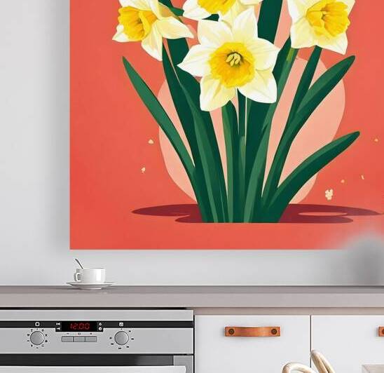  Artistic Botanical Flower Collection – Rose Sunflower and Yellow Bloom Illustrations 23 by Aura Gallery