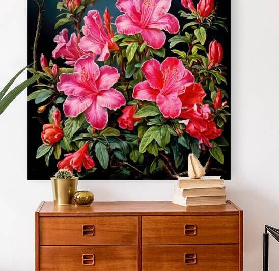  Artistic Botanical Flower Collection – Rose Sunflower and Yellow Bloom Illustrations 17 by Aura Gallery