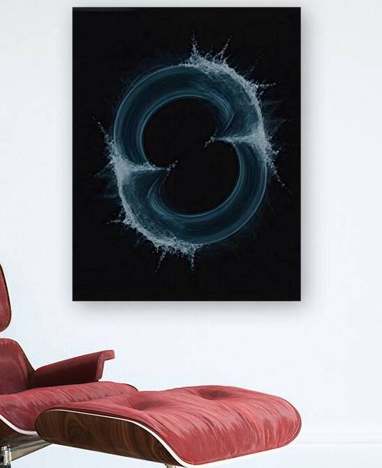  Power and Elegance of Water in Motion 2 by Aura Gallery
