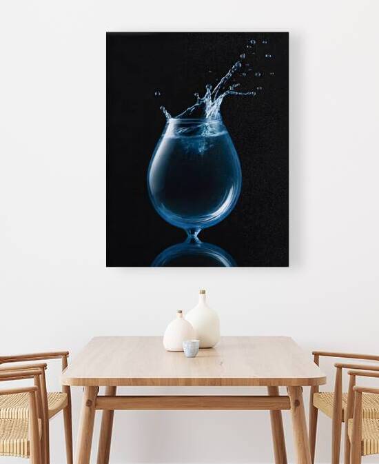  Power and Elegance of Water in Motion 6 by Aura Gallery