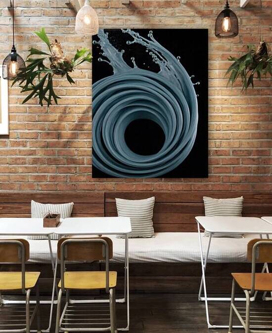  Power and Elegance of Water in Motion 7 by Aura Gallery