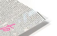 03 Quote HD Metal print