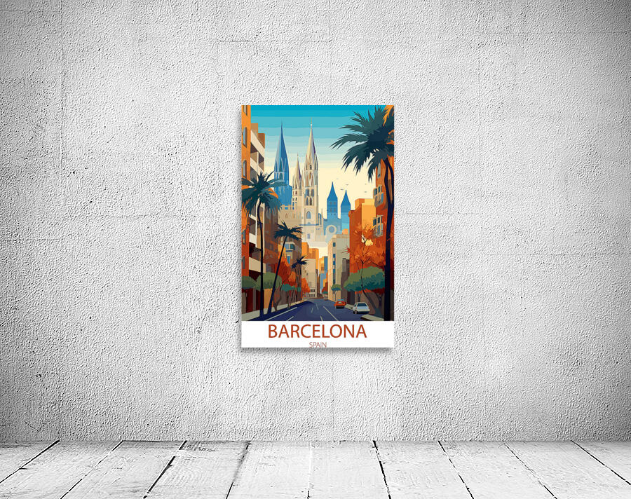 Barcelona Spain Wall Preview