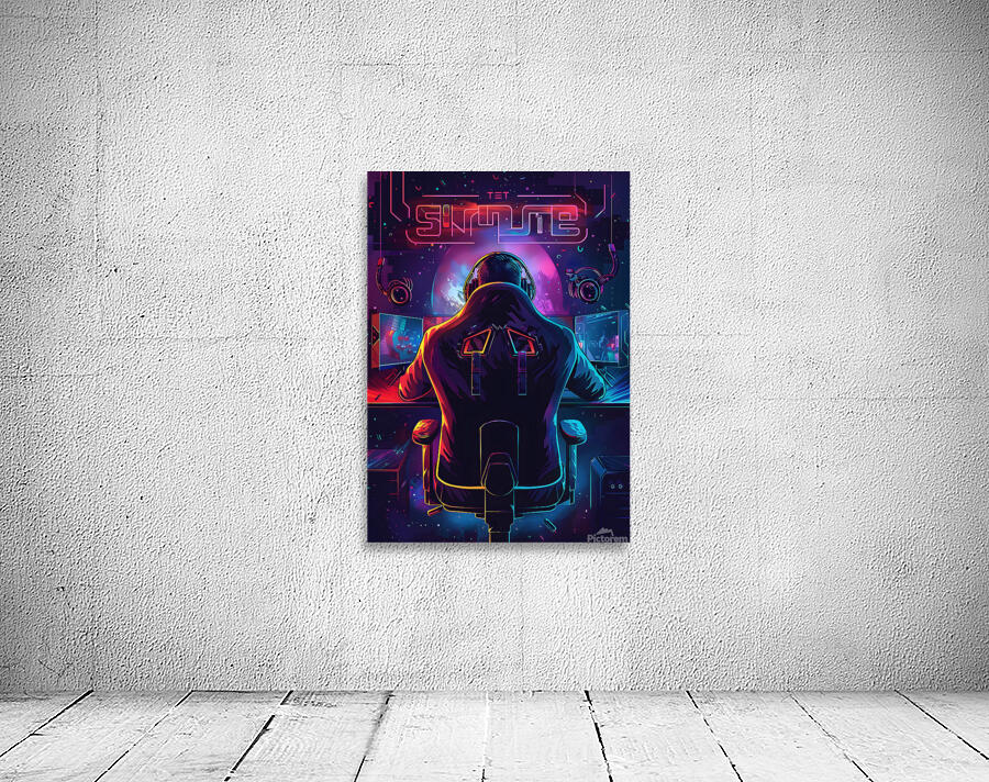 Neon gaming 11 Wall Preview