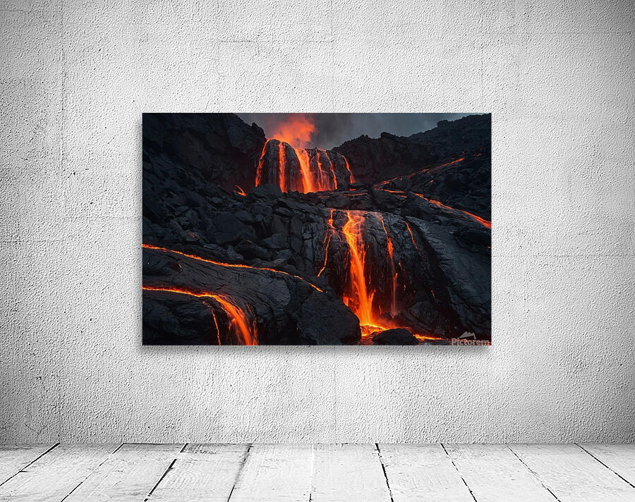 Lava Flow Landscape 39 Wall Preview