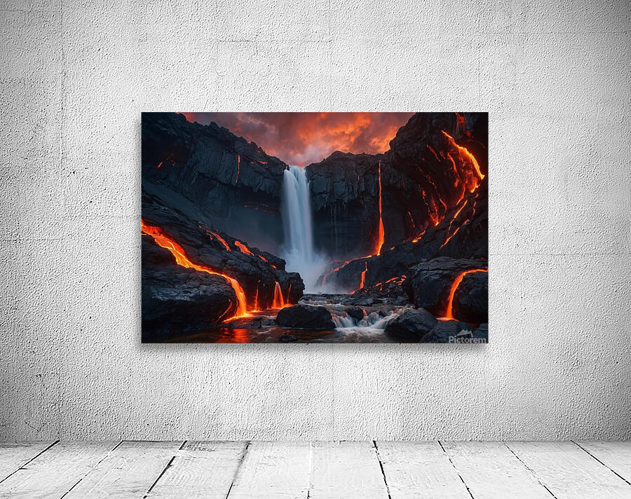 Lava Flow Landscape 43 Wall Preview