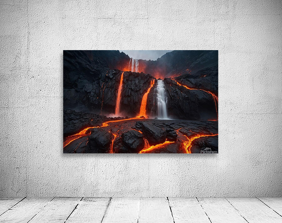 Lava Flow Landscape 41 Wall Preview