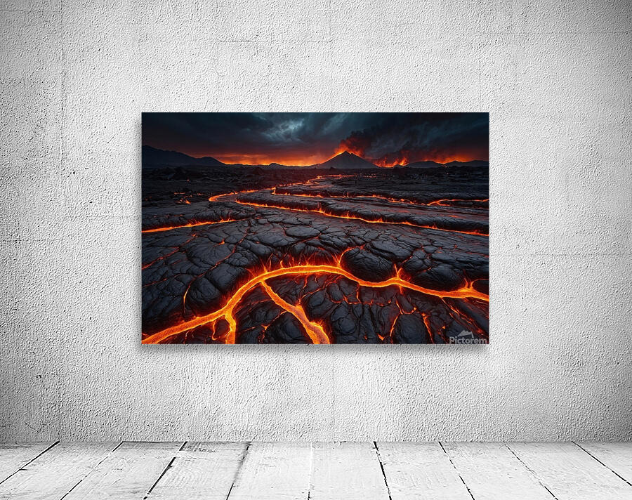 Lava Flow Landscape 59 Wall Preview