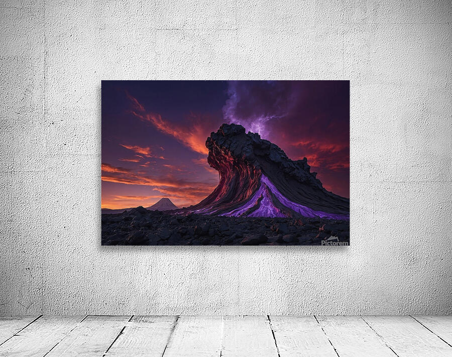 Lava Flow Landscape 68 Wall Preview